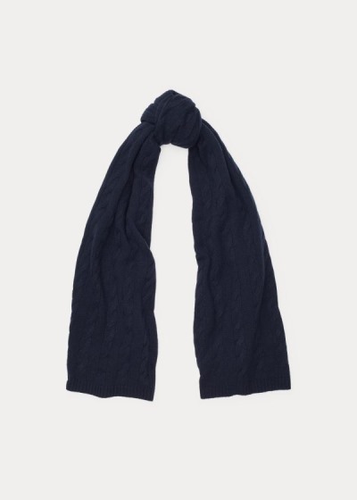 Women's Ralph Lauren Cable Cashmere Scarf | 170526PKH